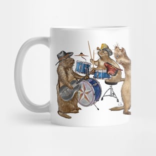 Prairie Dog Band Mug